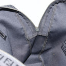 FENDI Zucchino Canvas Hand Bag Black Silver 8BH031 Auth ki6737-18