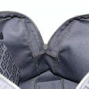 FENDI Zucchino Canvas Hand Bag Black Silver 8BH031 Auth ki6737-19