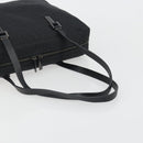 FENDI Zucchino Canvas Hand Bag Black Silver 8BH031 Auth ki6737-7