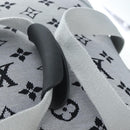 LOUIS VUITTON Monogram Jacquard Knit Horizon Soft 2R55 Gray M20129 Auth ki6739M-24