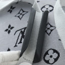 LOUIS VUITTON Monogram Jacquard Knit Horizon Soft 2R55 Gray M20129 Auth ki6739M-26
