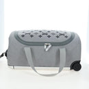 LOUIS VUITTON Monogram Jacquard Knit Horizon Soft 2R55 Gray M20129 Auth ki6739M-3