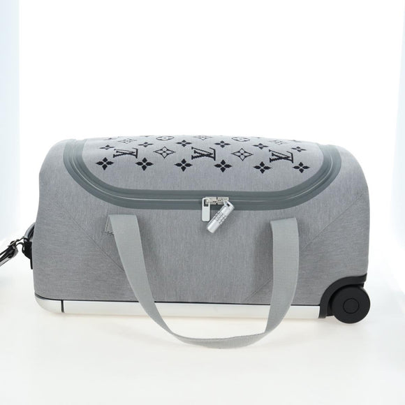 LOUIS VUITTON Monogram Jacquard Knit Horizon Soft 2R55 Gray M20129 Auth ki6739M