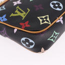 LOUIS VUITTON Monogram Multicolor Pochette Accessoires Black M92648 Auth ki6740M-16