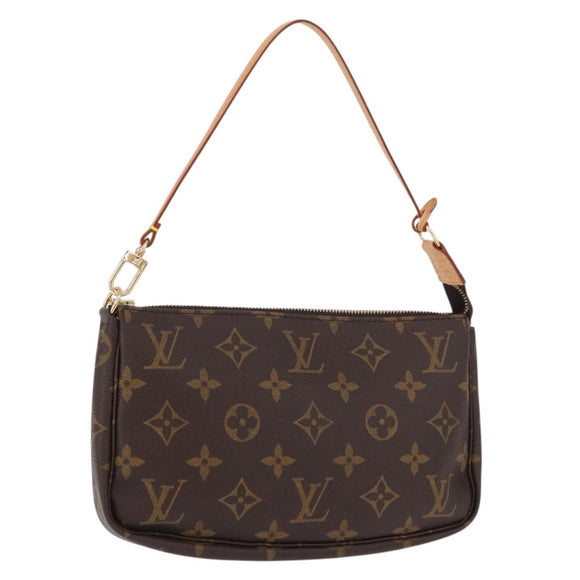 LOUIS VUITTON Monogram Pochette Accessoires Pouch M51980 LV Auth ki6744M