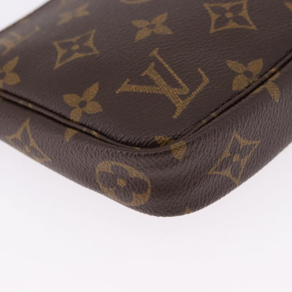 LOUIS VUITTON Monogram Pochette Accessoires Pouch M51980 LV Auth ki6744M