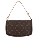 LOUIS VUITTON Monogram Pochette Accessoires Pouch M51980 LV Auth ki6744M-2
