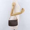 LOUIS VUITTON Monogram Pochette Accessoires Pouch M51980 LV Auth ki6744M-20