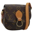LOUIS VUITTON Monogram Bebe Saint Cloud Shoulder Bag M51245 LV Auth ki6746V-1