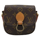 LOUIS VUITTON Monogram Bebe Saint Cloud Shoulder Bag M51245 LV Auth ki6746V-2