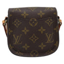 LOUIS VUITTON Monogram Bebe Saint Cloud Shoulder Bag M51245 LV Auth ki6746V-3