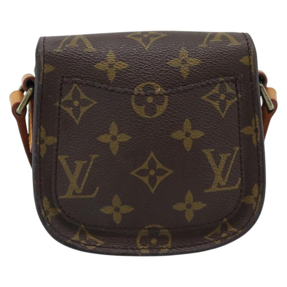 LOUIS VUITTON Monogram Bebe Saint Cloud Shoulder Bag M51245 LV Auth ki6746V