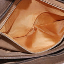 GUCCI GG Supreme Shoulder Bag PVC Beige Gold Auth ki6747-27