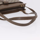 GUCCI GG Supreme Shoulder Bag PVC Beige Gold Auth ki6747-7