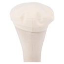 HERMES Casquette Hat Canvas White Auth ki6748M-3