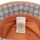GUCCI GG Canvas Bucket Hat M Beige Gold Auth ki6749M-14