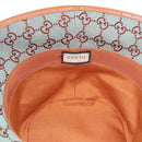 GUCCI GG Canvas Bucket Hat M Beige Gold Auth ki6749M-15