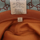 GUCCI GG Canvas Bucket Hat M Beige Gold Auth ki6749M-18