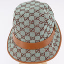 GUCCI GG Canvas Bucket Hat M Beige Gold Auth ki6749M-7