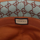 GUCCI GG Canvas Bucket Hat M Beige Gold Auth ki6749M-9