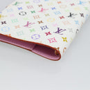 LOUIS VUITTON Multicolor Agenda PM Day Planner Cover White R21074 Auth ki6750M-16