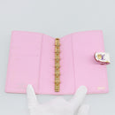 LOUIS VUITTON Multicolor Agenda PM Day Planner Cover White R21074 Auth ki6750M-7