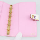 LOUIS VUITTON Multicolor Agenda PM Day Planner Cover White R21074 Auth ki6750M-20