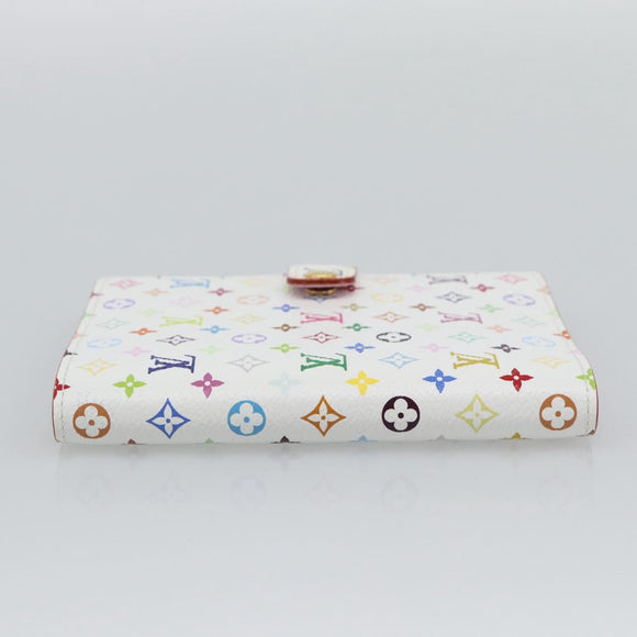 LOUIS VUITTON Multicolor Agenda PM Day Planner Cover White R21074 Auth ki6750M