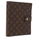 LOUIS VUITTON Monogram Agenda GM Day Planner Cover R20006 LV Auth ki6751V-1