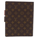 LOUIS VUITTON Monogram Agenda GM Day Planner Cover R20006 LV Auth ki6751V-3