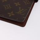 LOUIS VUITTON Monogram Agenda GM Day Planner Cover R20006 LV Auth ki6751V-9
