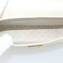 LOUIS VUITTON Suhari Emerble Shoulder Bag Leather White M92846 LV Auth ki6757V-11