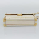 LOUIS VUITTON Suhari Emerble Shoulder Bag Leather White M92846 LV Auth ki6757V-5