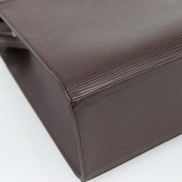 LOUIS VUITTON Epi Croisette PM Tote Bag Mocha M5249D LV Auth ki6760V