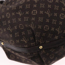 LOUIS VUITTON Monogram Idylle Fantasy Tote Bag Brown Fuzan M40408 Auth ki6761V-15