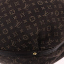 LOUIS VUITTON Monogram Idylle Fantasy Tote Bag Brown Fuzan M40408 Auth ki6761V-16