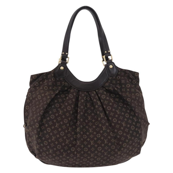 LOUIS VUITTON Monogram Idylle Fantasy Tote Bag Brown Fuzan M40408 Auth ki6761V