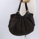 LOUIS VUITTON Monogram Idylle Fantasy Tote Bag Brown Fuzan M40408 Auth ki6761V-22