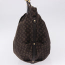 LOUIS VUITTON Monogram Idylle Fantasy Tote Bag Brown Fuzan M40408 Auth ki6761V-3