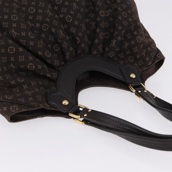 LOUIS VUITTON Monogram Idylle Fantasy Tote Bag Brown Fuzan M40408 Auth ki6761V