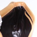 CELINE Macadam Canvas Shoulder Bag PVC Beige Gold Auth ki6762-18