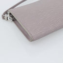 LOUIS VUITTON Epi Pochette Accessoires Accessory Pouch Lilac M52982 Auth ki6763V-11