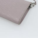 LOUIS VUITTON Epi Pochette Accessoires Accessory Pouch Lilac M52982 Auth ki6763V-12