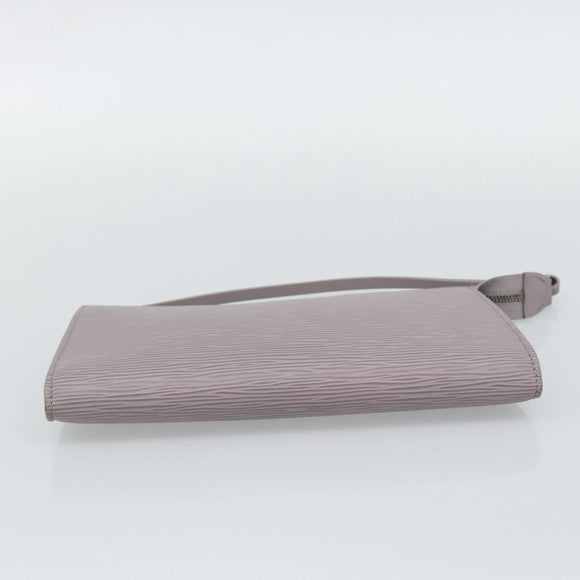 LOUIS VUITTON Epi Pochette Accessoires Accessory Pouch Lilac M52982 Auth ki6763V