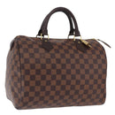 LOUIS VUITTON Damier Azur Speedy 30 Hand Bag N41533 LV Auth ki6764SAM-1