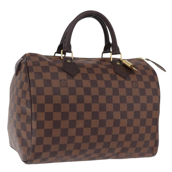 LOUIS VUITTON Damier Azur Speedy 30 Hand Bag N41533 LV Auth ki6764SAM