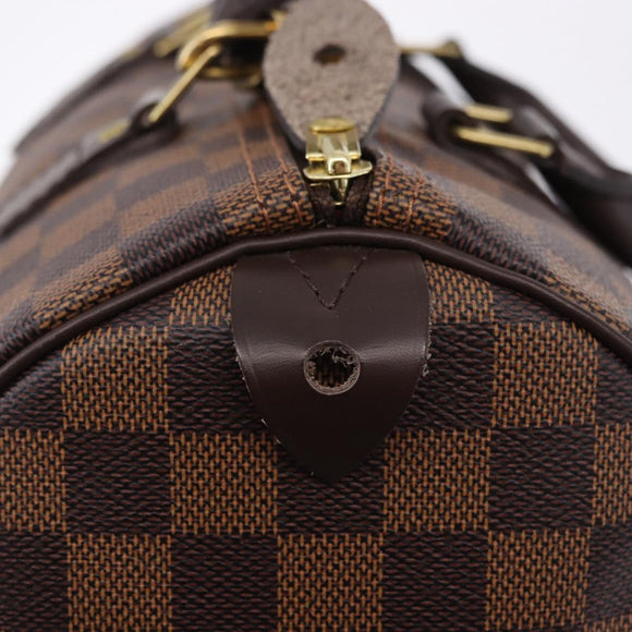 LOUIS VUITTON Damier Azur Speedy 30 Hand Bag N41533 LV Auth ki6764SAM