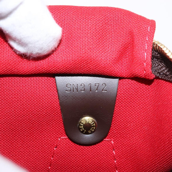 LOUIS VUITTON Damier Azur Speedy 30 Hand Bag N41533 LV Auth ki6764SAM