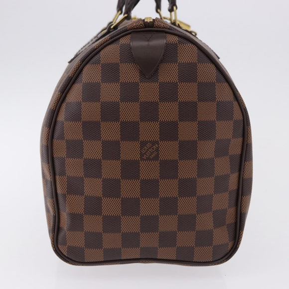 LOUIS VUITTON Damier Azur Speedy 30 Hand Bag N41533 LV Auth ki6764SAM