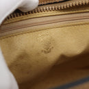 GUCCI Micro GG Canvas Hand Bag Beige Gold Auth ki6766-12